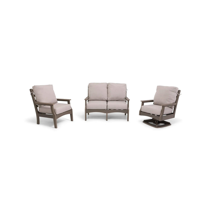 Manhattan 3 Piece Loveseat Group - The Great Escape
