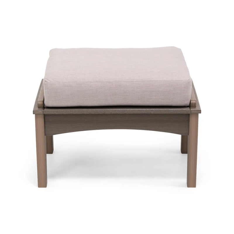 Manhattan Cushioned Ottoman - The Great Escape