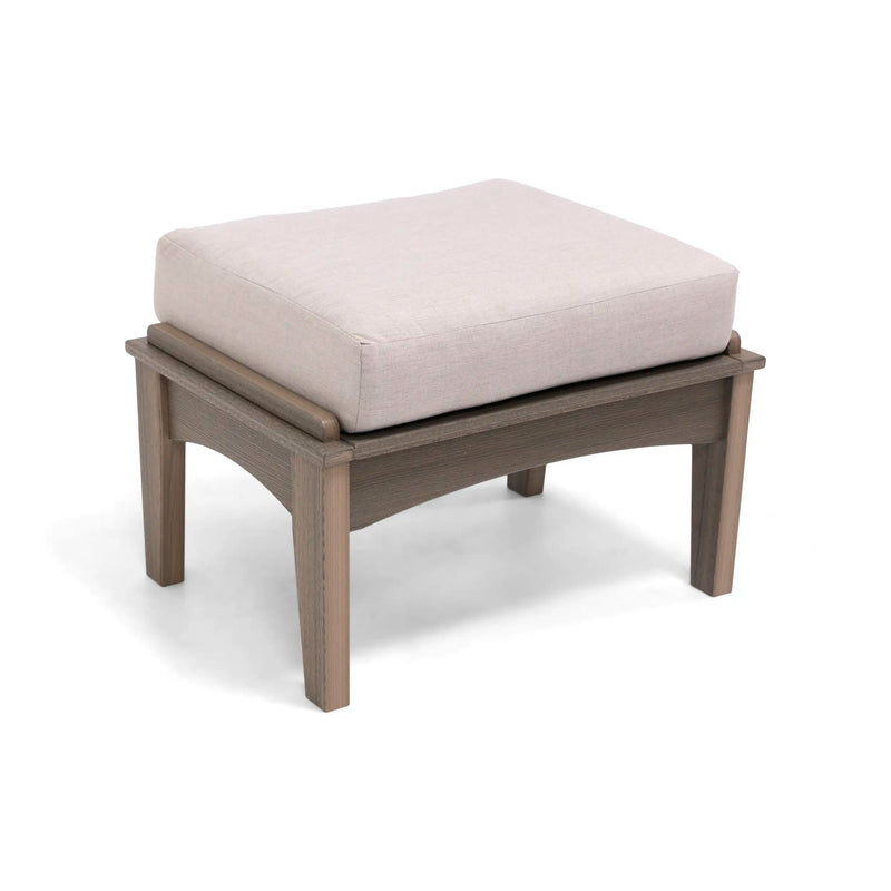 Manhattan Cushioned Ottoman - The Great Escape