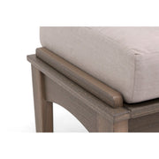 Manhattan Cushioned Ottoman - The Great Escape