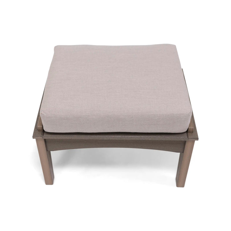 Manhattan Cushioned Ottoman - The Great Escape