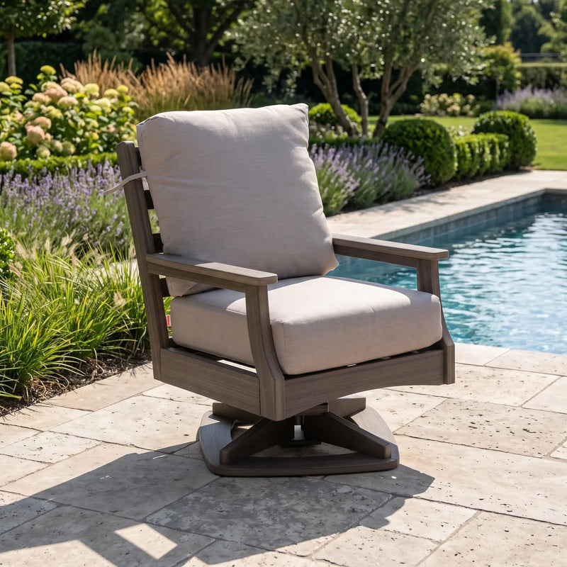 Manhattan Cushioned Swivel Rocker - The Great Escape