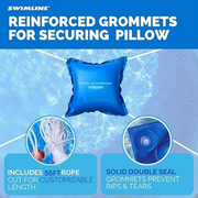 4x4 Premium Pool Pillow W/ Rope - The Great Escape