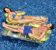 Side By Side Deluxe Inflatable Lounger - The Great Escape