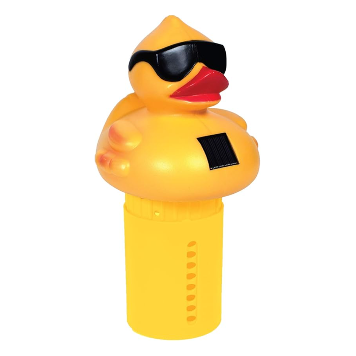 Adjustable Solar Light Up Duck Chlorinator