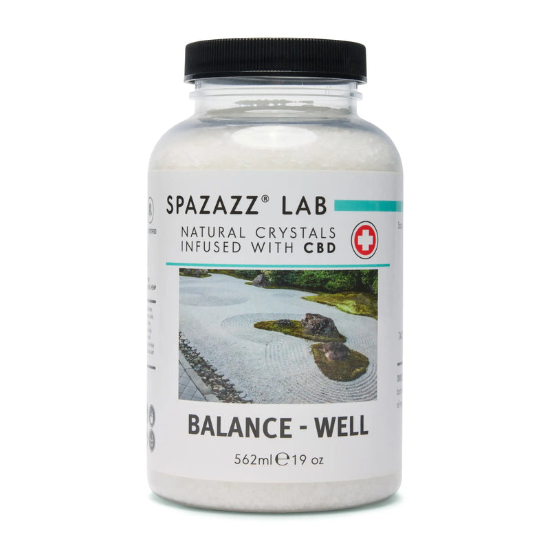 19 oz. Of Spazazz CBD Infused Balance Well Crystals - The Great Escape