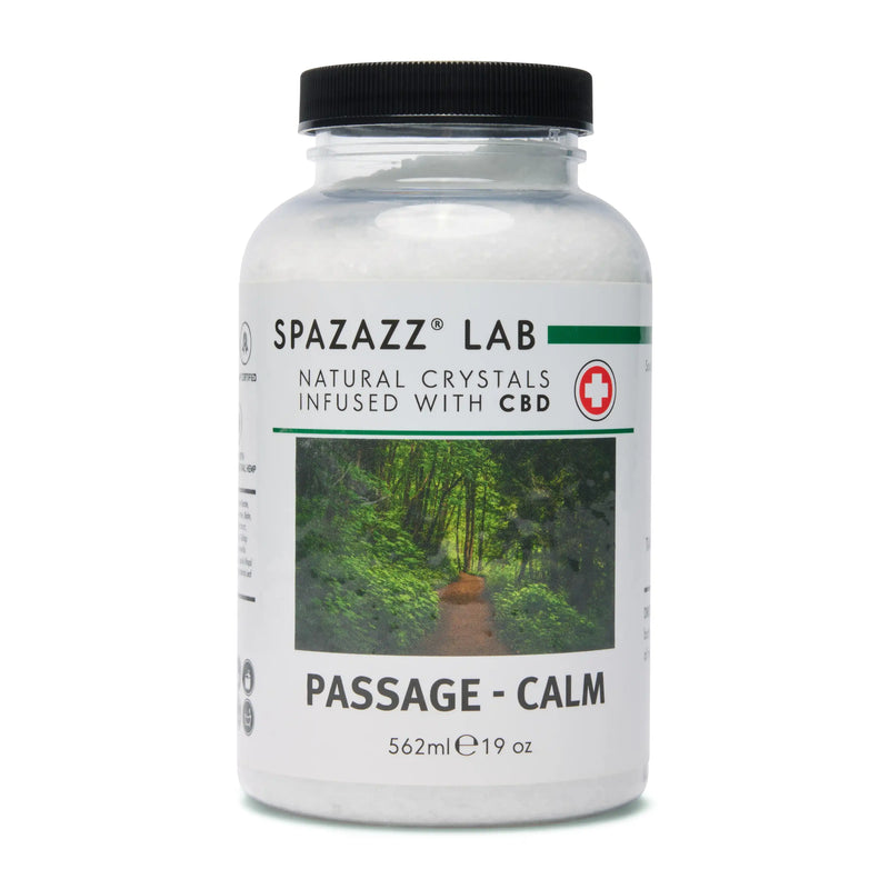 19 oz. Of Spazazz CBD Infused Passage Calm Crystals - The Great Escape
