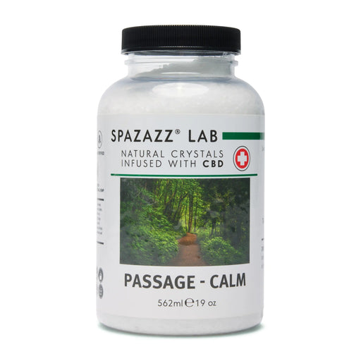 19 oz. Of Spazazz CBD Infused Passage Calm Crystals - The Great Escape