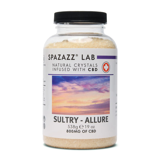 19 oz. Of Spazazz CBD Infused Sultry Allure Crystals - The Great Escape