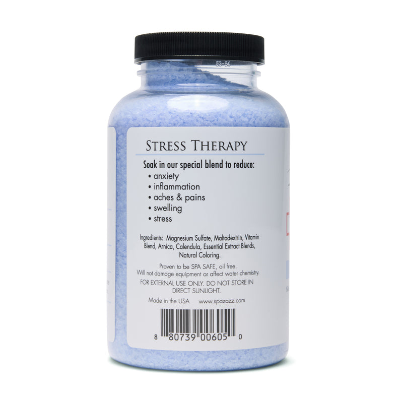 Spazazz Stress Therapy to DeStress 19 oz Ingredients The Great Escape