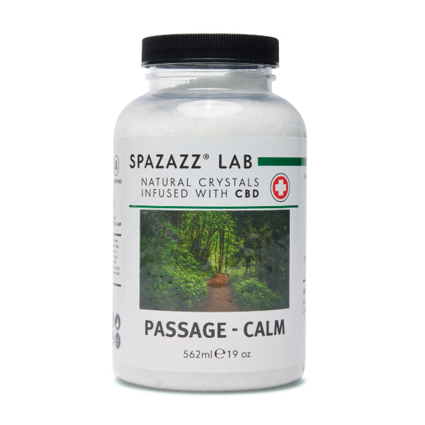 Spazazz Infused with CBD Passage Calm 19 oz Bottle The Great Escape