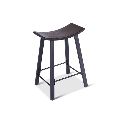 Kingston Wood Saddle Stool - The Great Escape