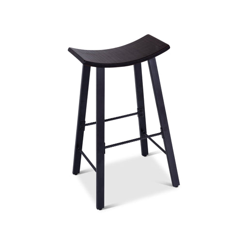 Kingston Wood Saddle Stool - The Great Escape