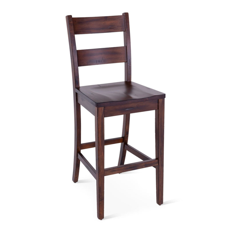 Picture of Lancaster 30" Wood Seat Barstool