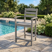 La Casa Café Counter Height Arm Chair - The Great Escape