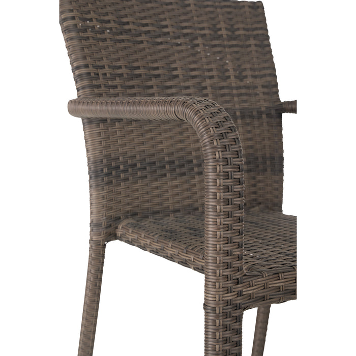 Picture of St. Kitts Woven Counter Height Stool in Canola Seed