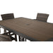 Picture of St. Kitts Woven 7 Piece Counter Height Dining Group - Canola Seed