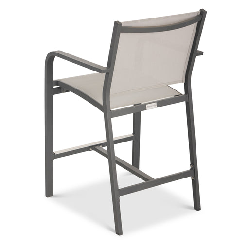 Picture of St. Kitts Sling Counter Height Stool in Graphite