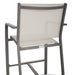 Picture of St. Kitts Sling Counter Height Stool in Graphite