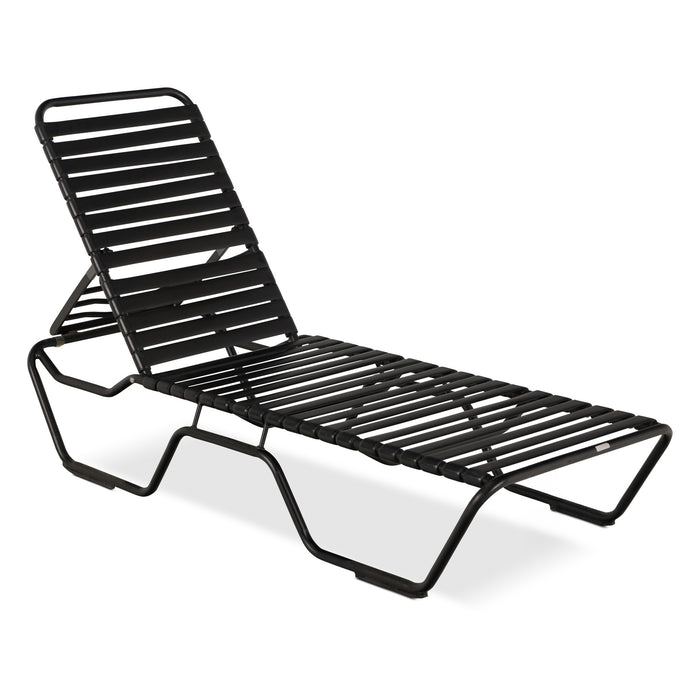 Kabana Ebony Strap Chaise - Contract Rated