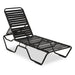 Kabana Ebony Strap Chaise - Contract Rated - The Great Escape