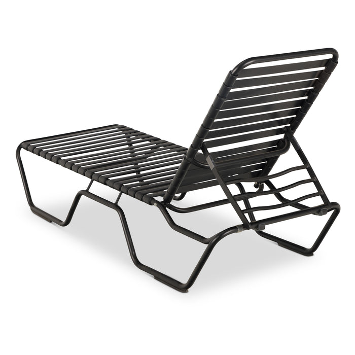 Kabana Ebony Strap Chaise - Contract Rated