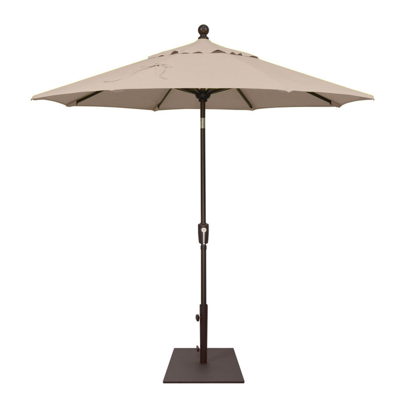 7.5' Classic Umbrella - Champagne Linen - The Great Escape