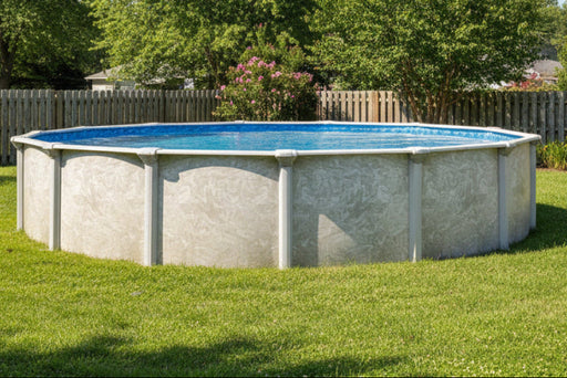 Picture of 54" Seascape Semi-Inground Swimming Pool