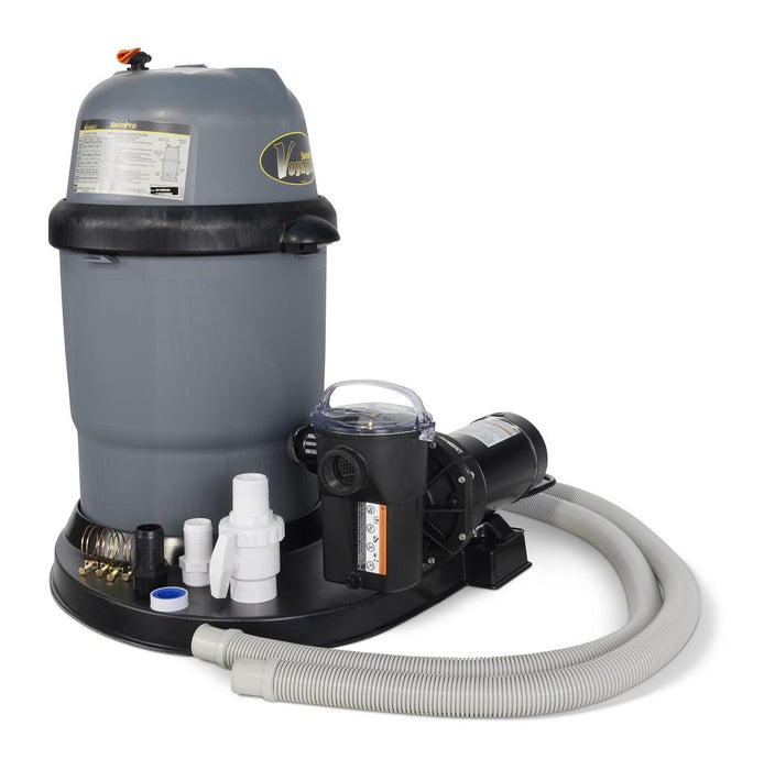 Picture of 110 VOYAGER ELEMENT FILTER SYSTEM WITH 2HP TWIST-LOCK PUMP AND ACCESSORIES