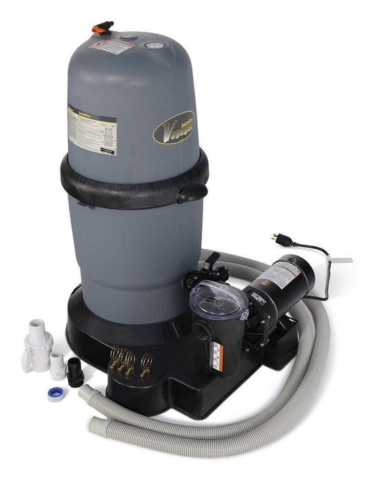 Picture of 150 VOYAGER ELEMENT FILTER SYSTEM WITH 2HP TWIST-LOCK PUMP AND ACCESSORIES