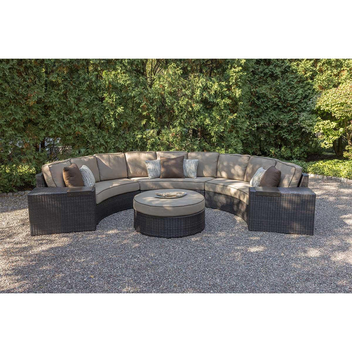 Picture of MILAN 7 PIECE CURVED SECTIONAL