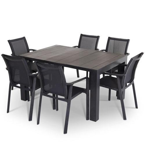 Picture of ARIA 7 PIECE STACKABLE DINING GROUP