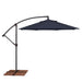 Picture of 9' Octagon X-Base Cantilever Umbrella - Navy