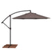 Picture of 9' Octagon X-Base Cantilever Umbrella - Taupe
