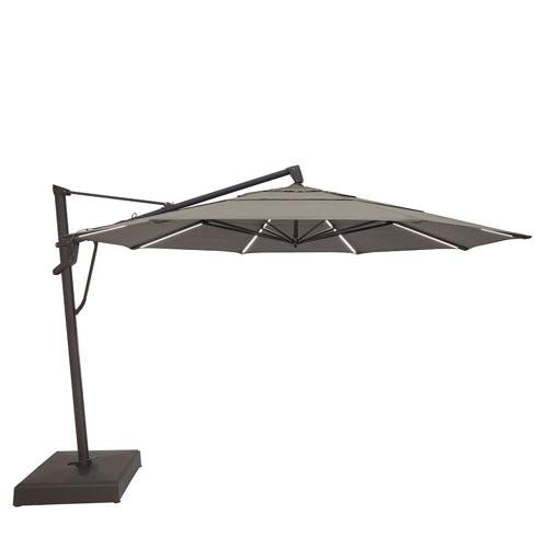 Picture of 13' Designer Octagon AKZ+ Starlux Cantilever Umbrella - Spectrum Dove