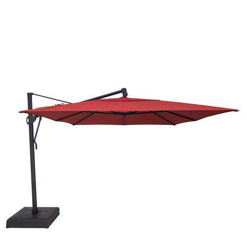 Picture of 10'X13' Classic Rectangular Cantilever Umbrella - Red