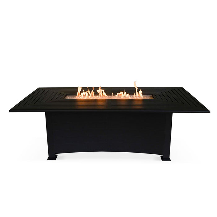 Picture of 44X84"FARNHAM EBONY FIRE DINING TABLE