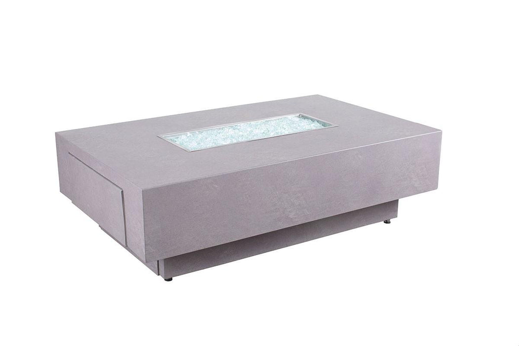 Picture of 36X58" FAUX CONCRETE FIRE TABLE