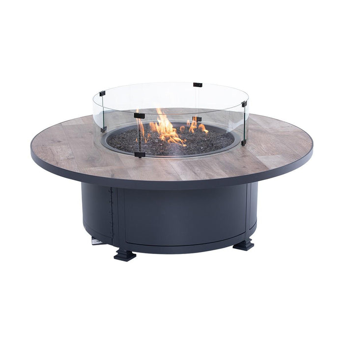 Picture of 54" SANTORINI GRAPHITE FIRE TABLE