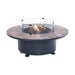 Picture of 54" SANTORINI GRAPHITE FIRE TABLE