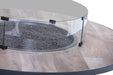 Picture of 54" SANTORINI GRAPHITE FIRE TABLE