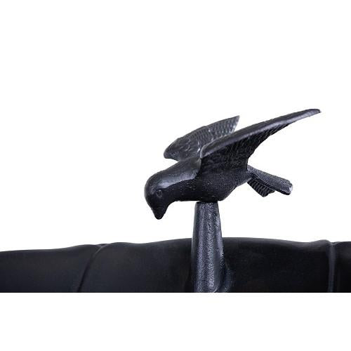 Picture of LOTUS BIRD BATH BLACK