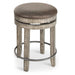 Picture of Kingston 24" Backless Swivel Barstool - Rustic Grey