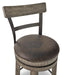 Picture of Kingston 30" Swivel Barstool - Rustic Grey