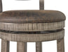 Picture of Kingston 30" Swivel Barstool - Rustic Grey