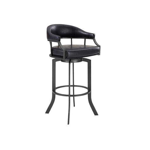 Picture of Eastpoint Black Swivel Stool