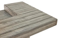 Picture of 80” Kingston Bar - Rustic Grey