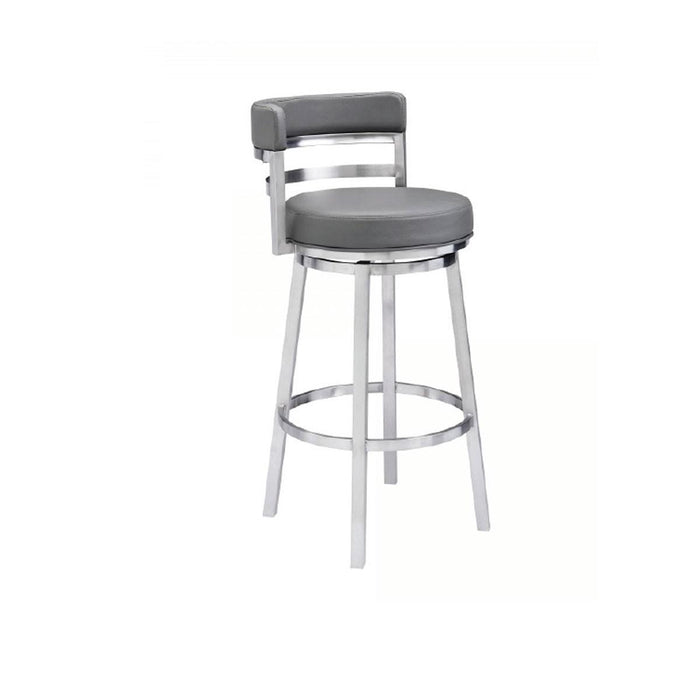 Picture of 30"DESTIN SS/GREY SWV BARSTOOL