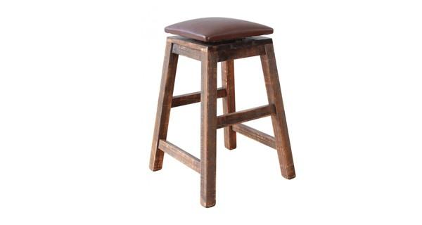 Picture of 30" AMERICANA BACKLESS SWIVEL BARSTOOL