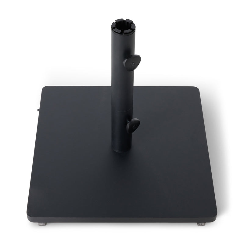 120LB Steel Square Rolling Base - Black - The Great Escape